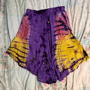 Tie-Dye Boho Skirt